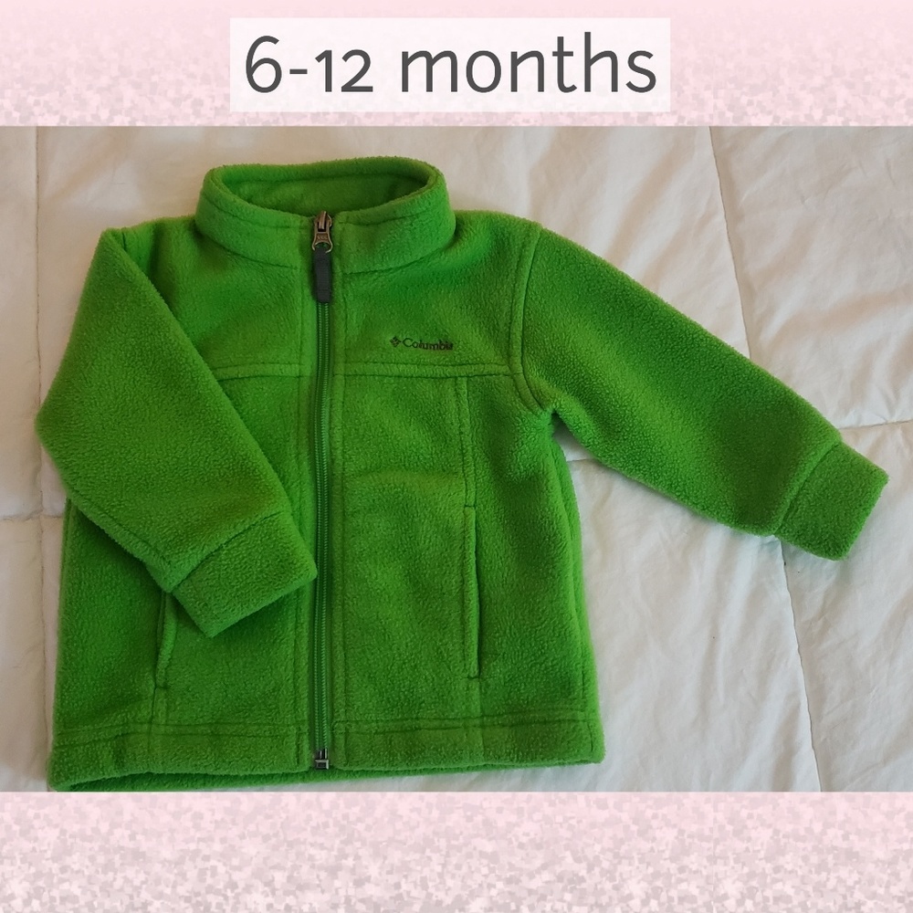Columbia Baby Coat Green EUC 6-12 months
